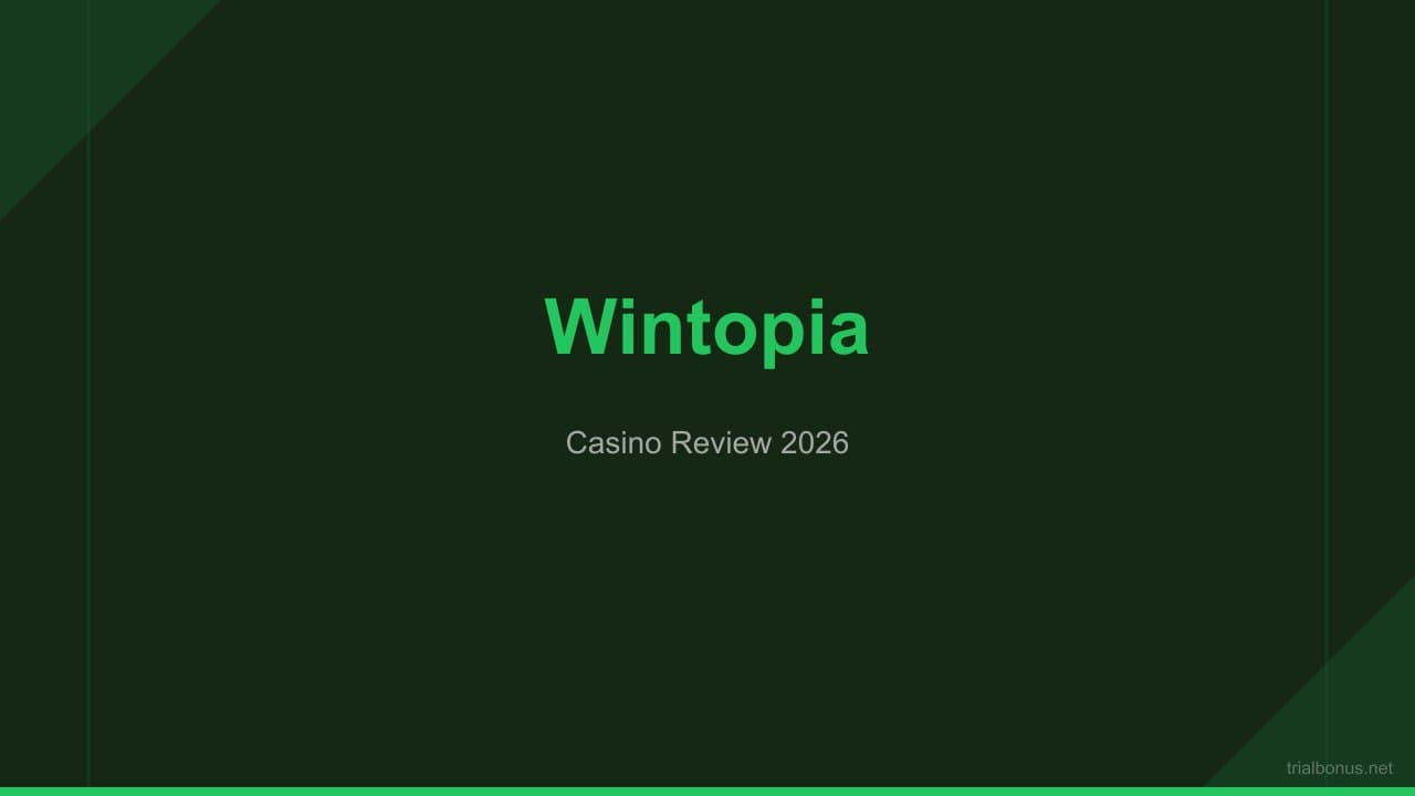 Wintopia Casino Review: Your New Favorite Place to Win Big? logo