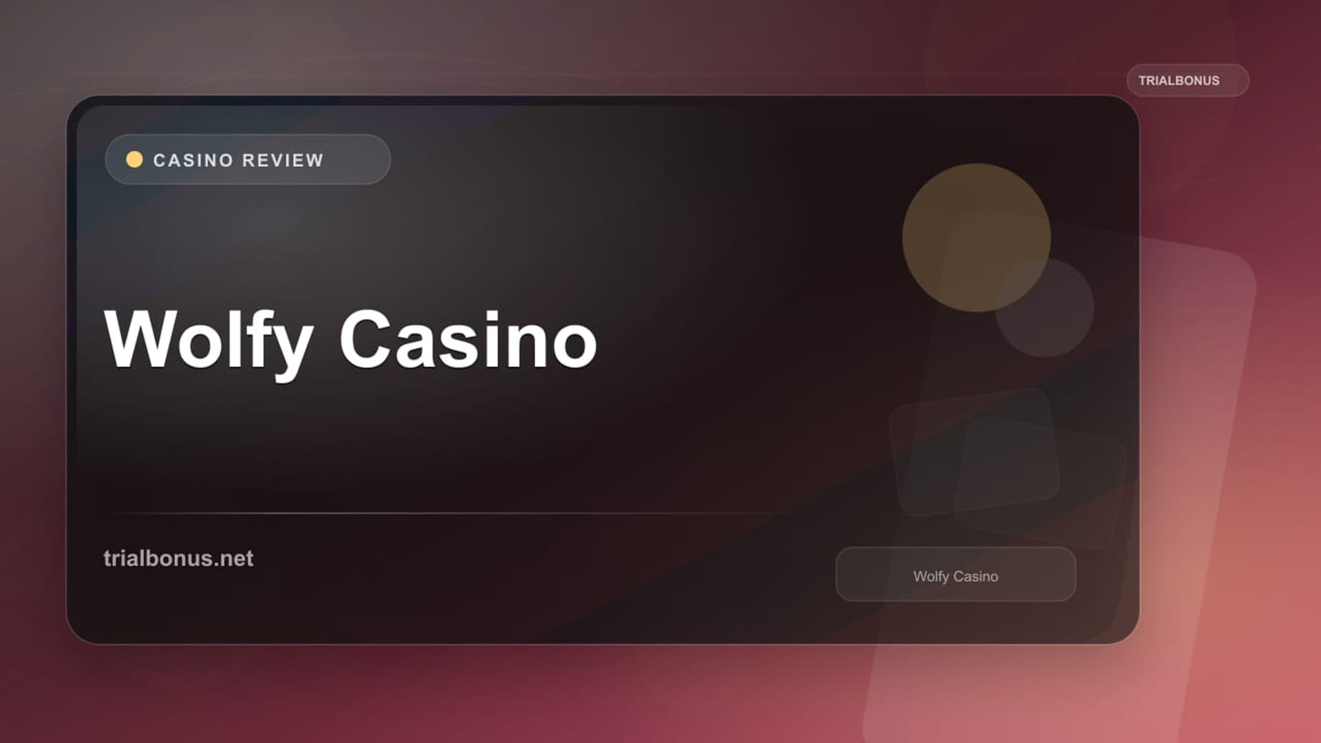 Wolfy Casino