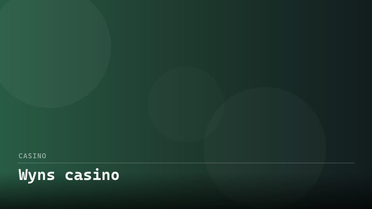 Wyns casino