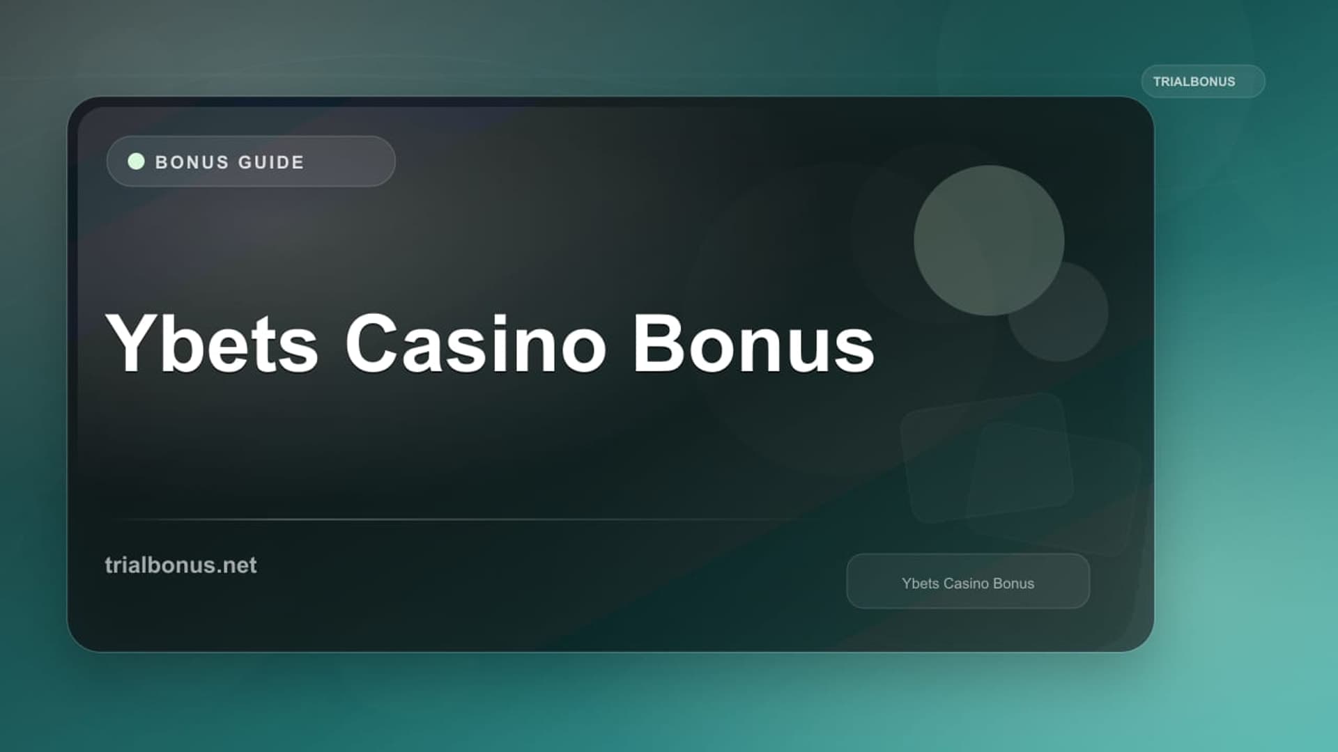 Ybets Casino Bonus