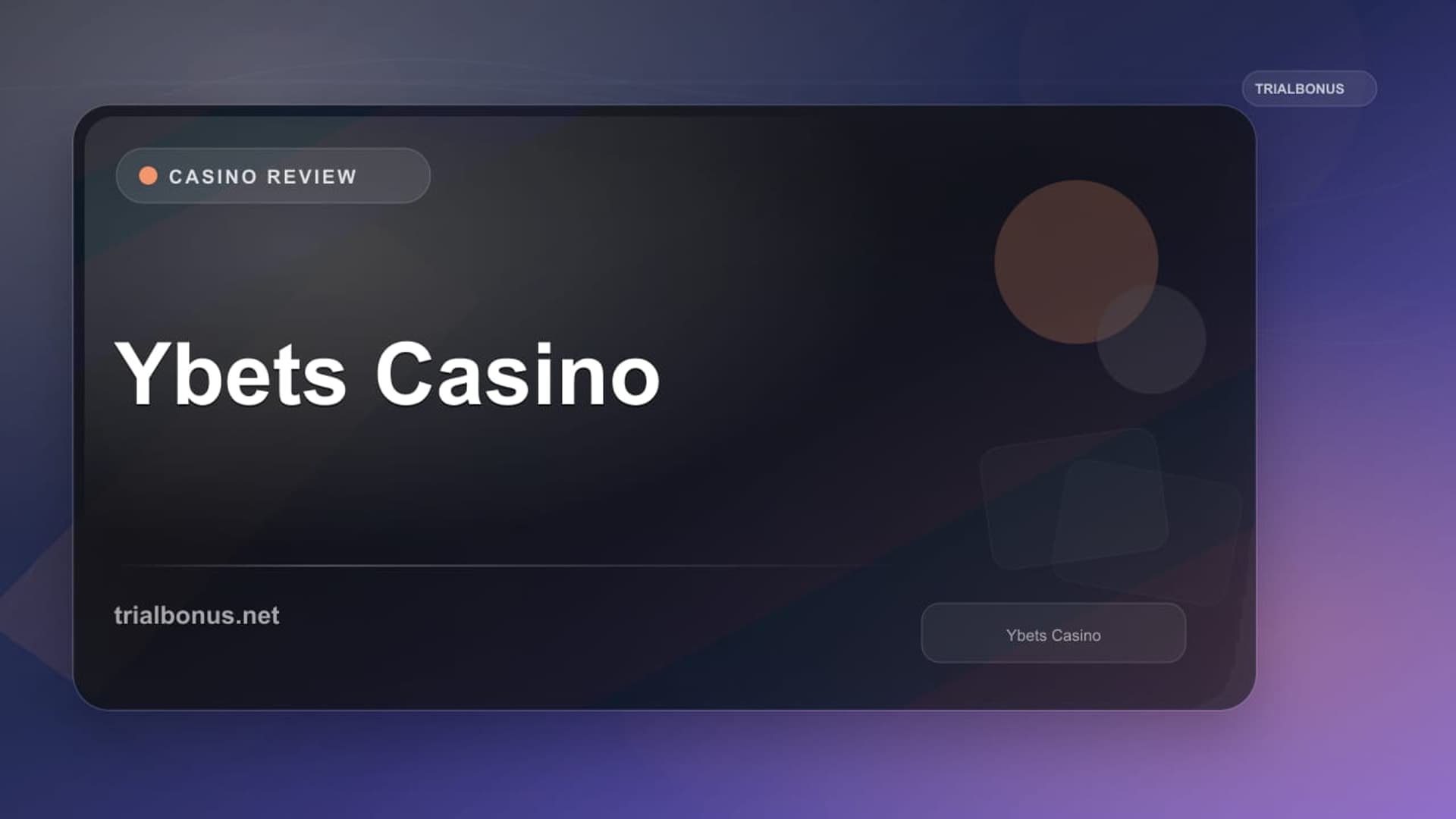 Ybets Casino