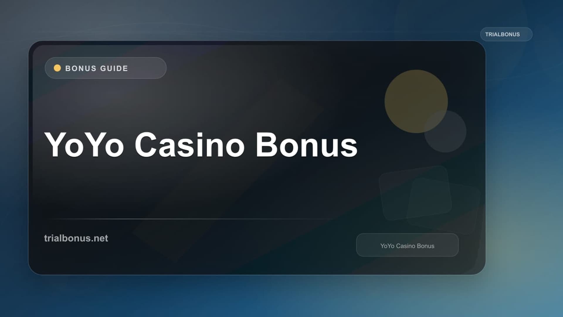 YoYo Casino Bonus
