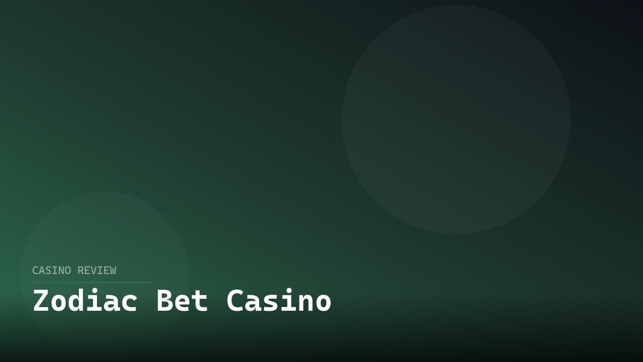 Zodiac Bet Casino review