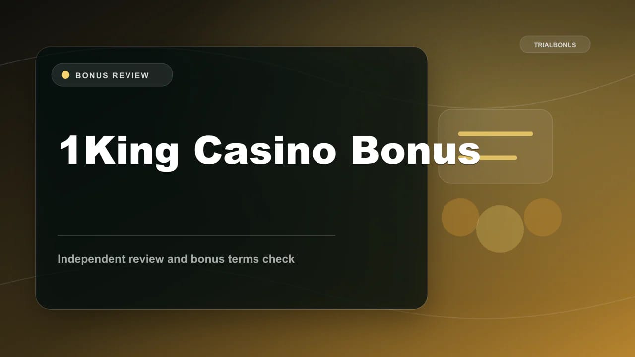 1King Casino Bonus
