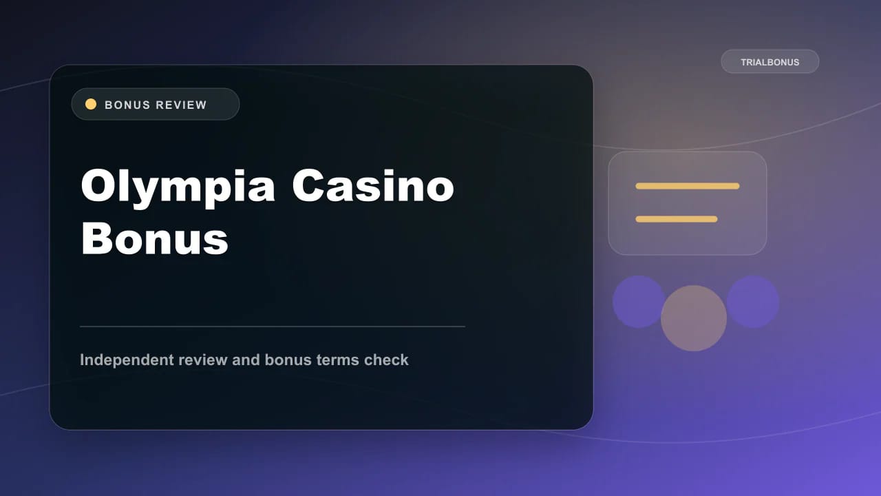 Olympia Casino Bonus