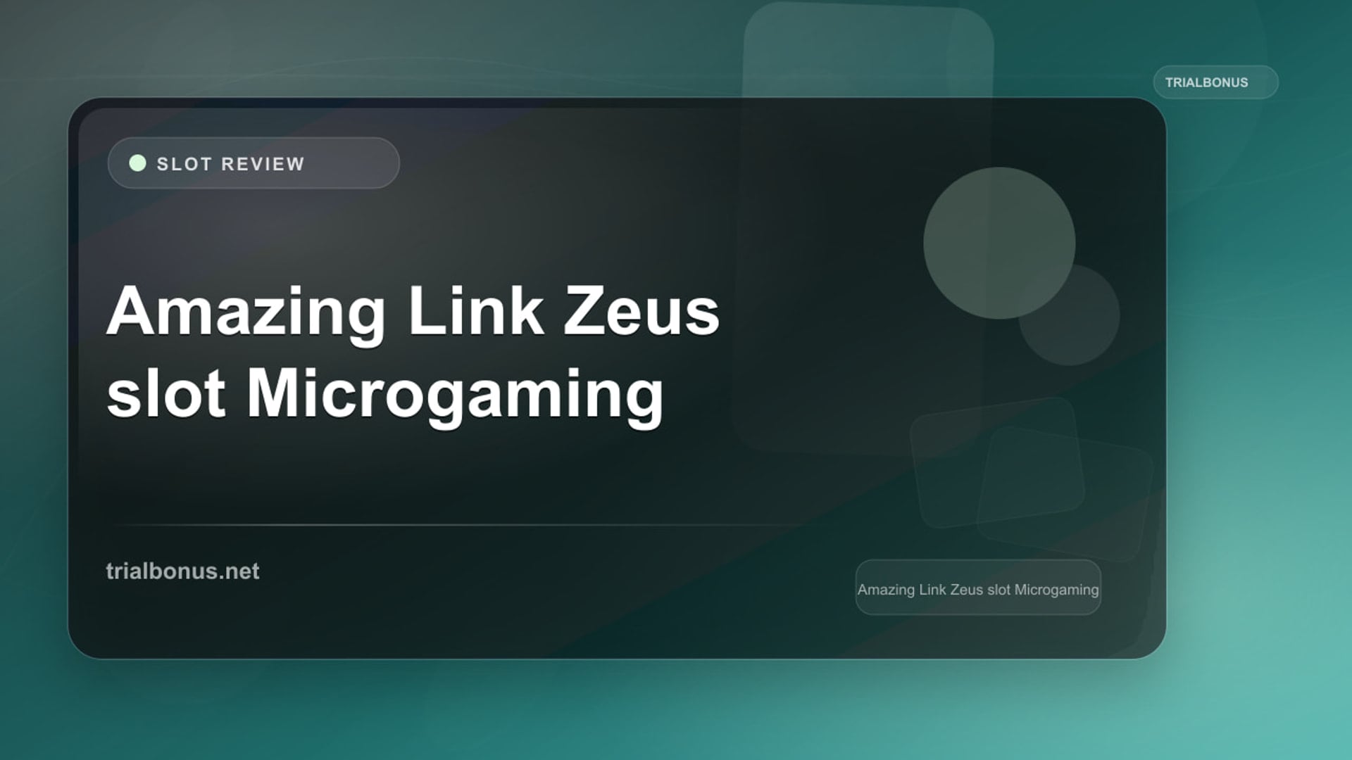 Amazing Link Zeus Slot: What to Check Before Playing review