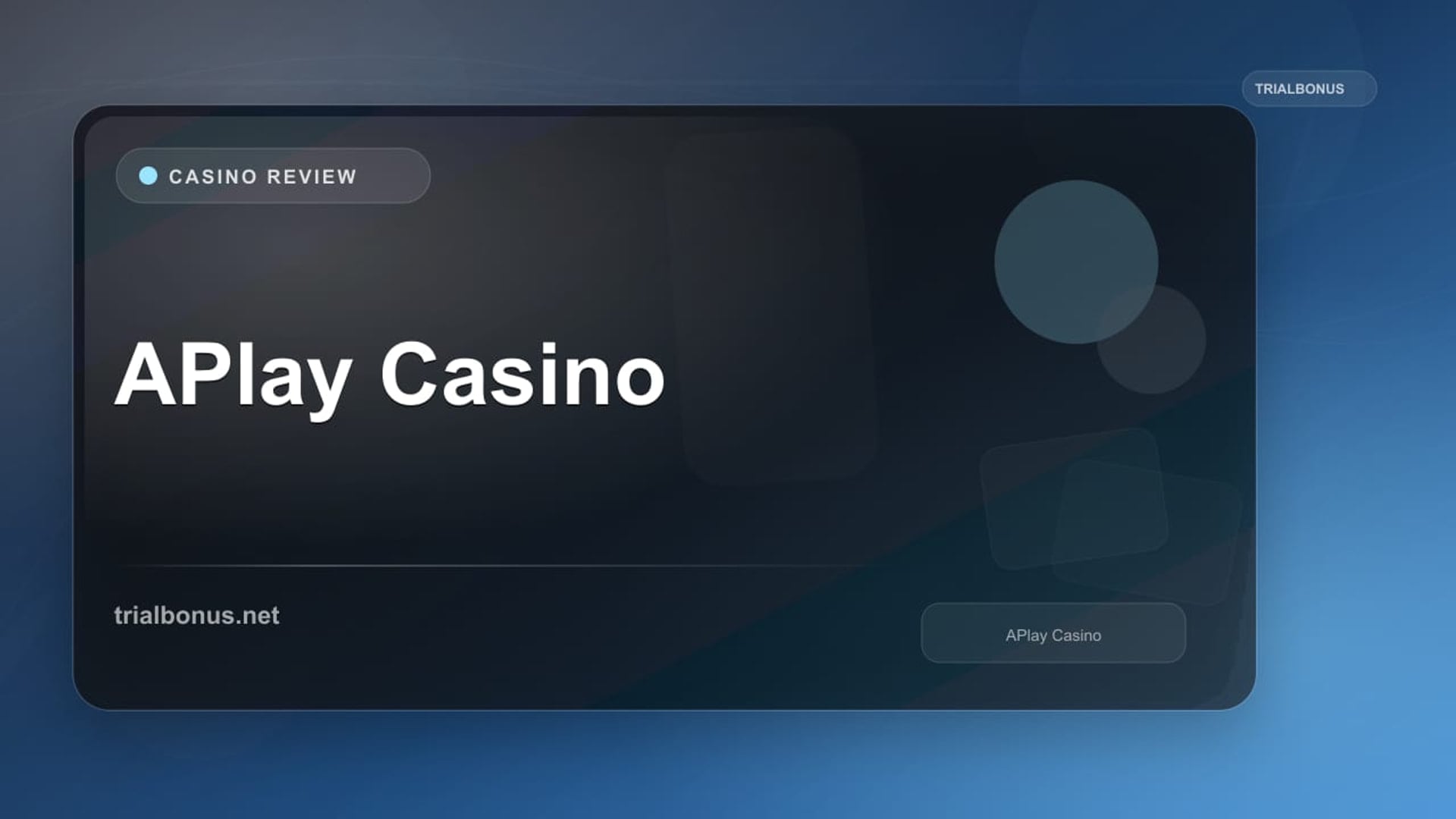 APlay Casino review