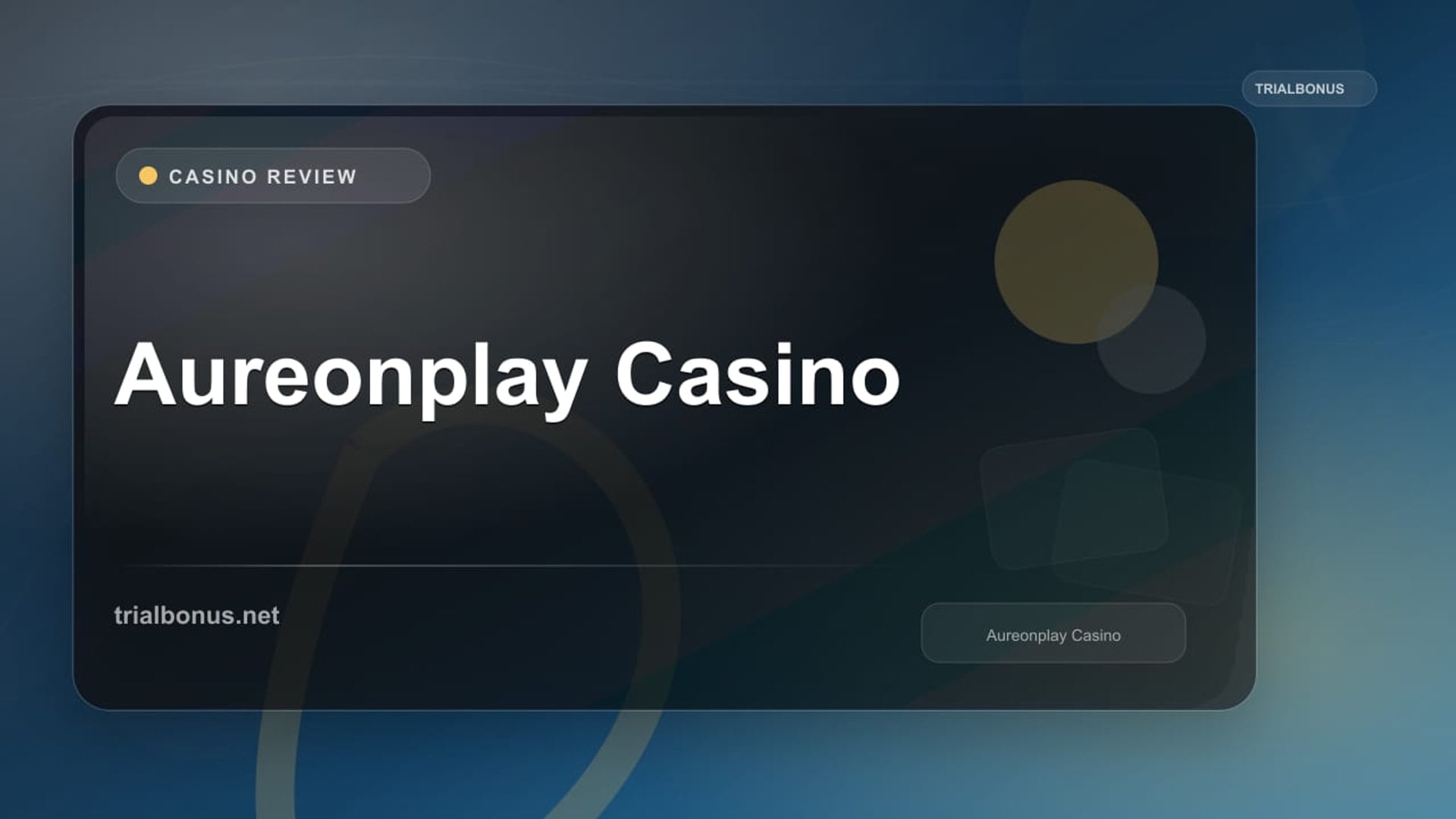 Aureonplay Casino review