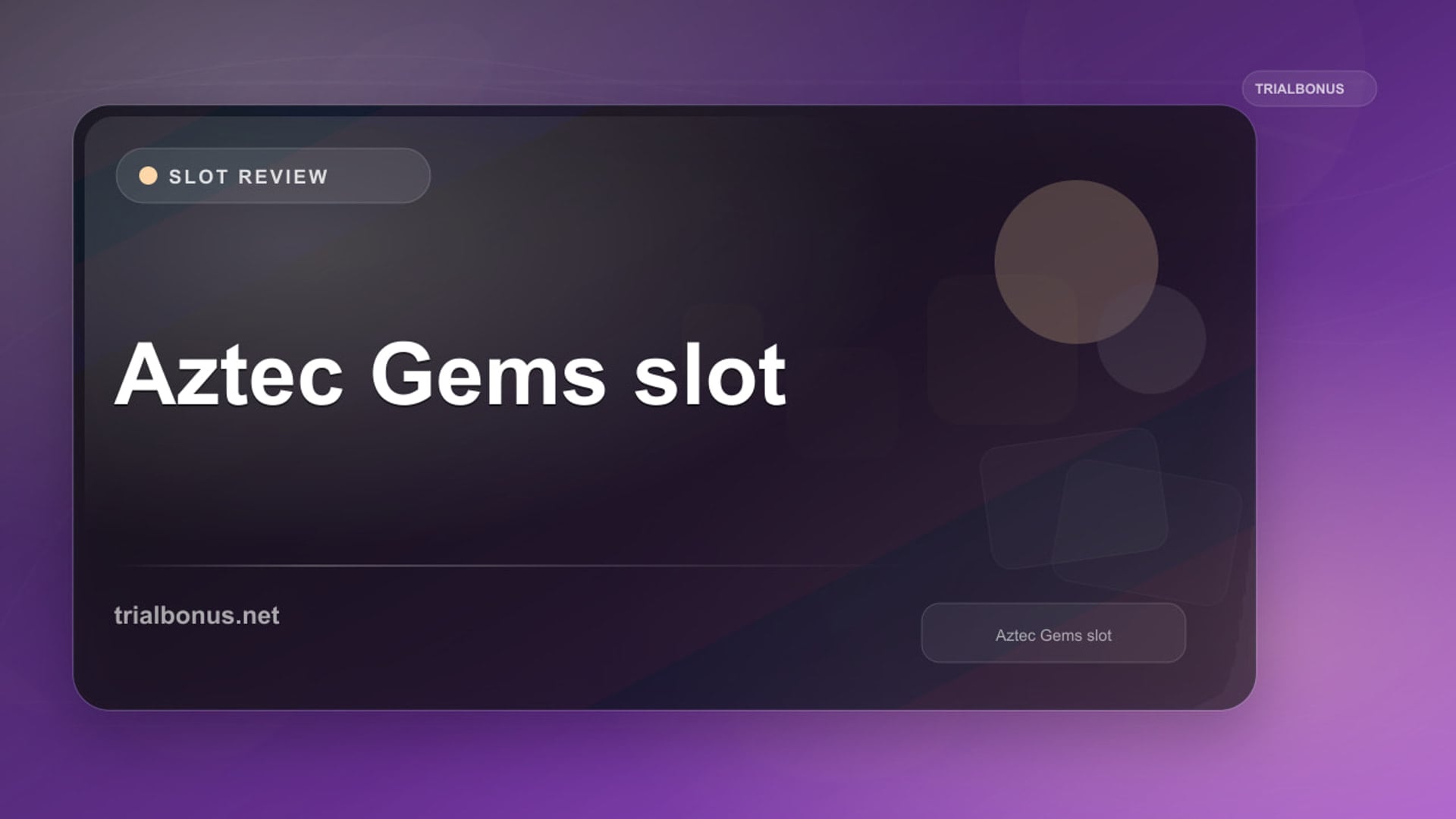 Aztec Gems Slot: What to Check Before Playing review