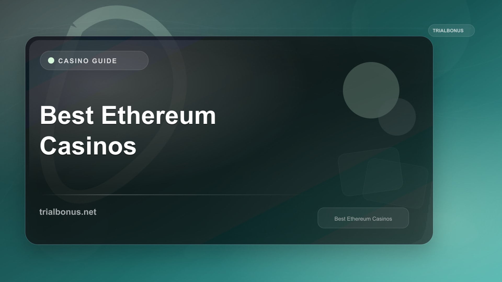 Best Ethereum Casinos review