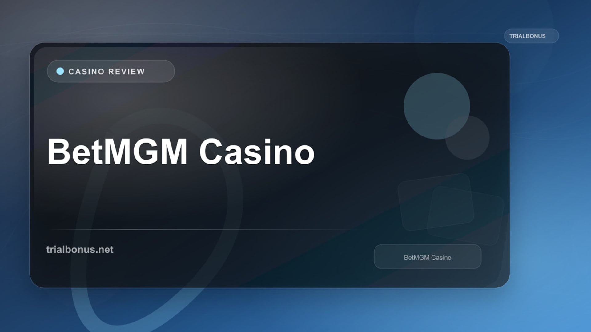 BetMGM Casino Review review