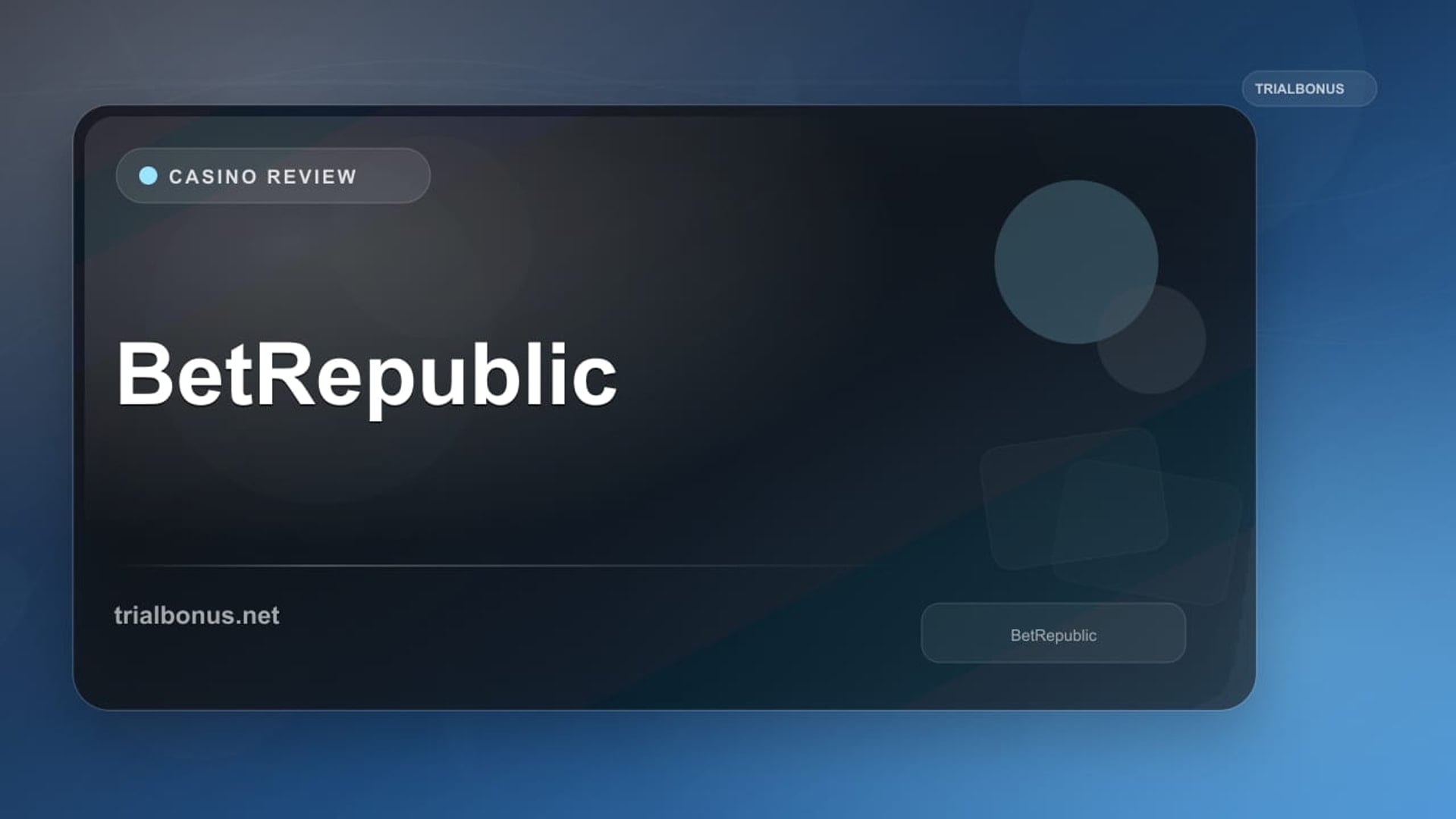 BetRepublic review