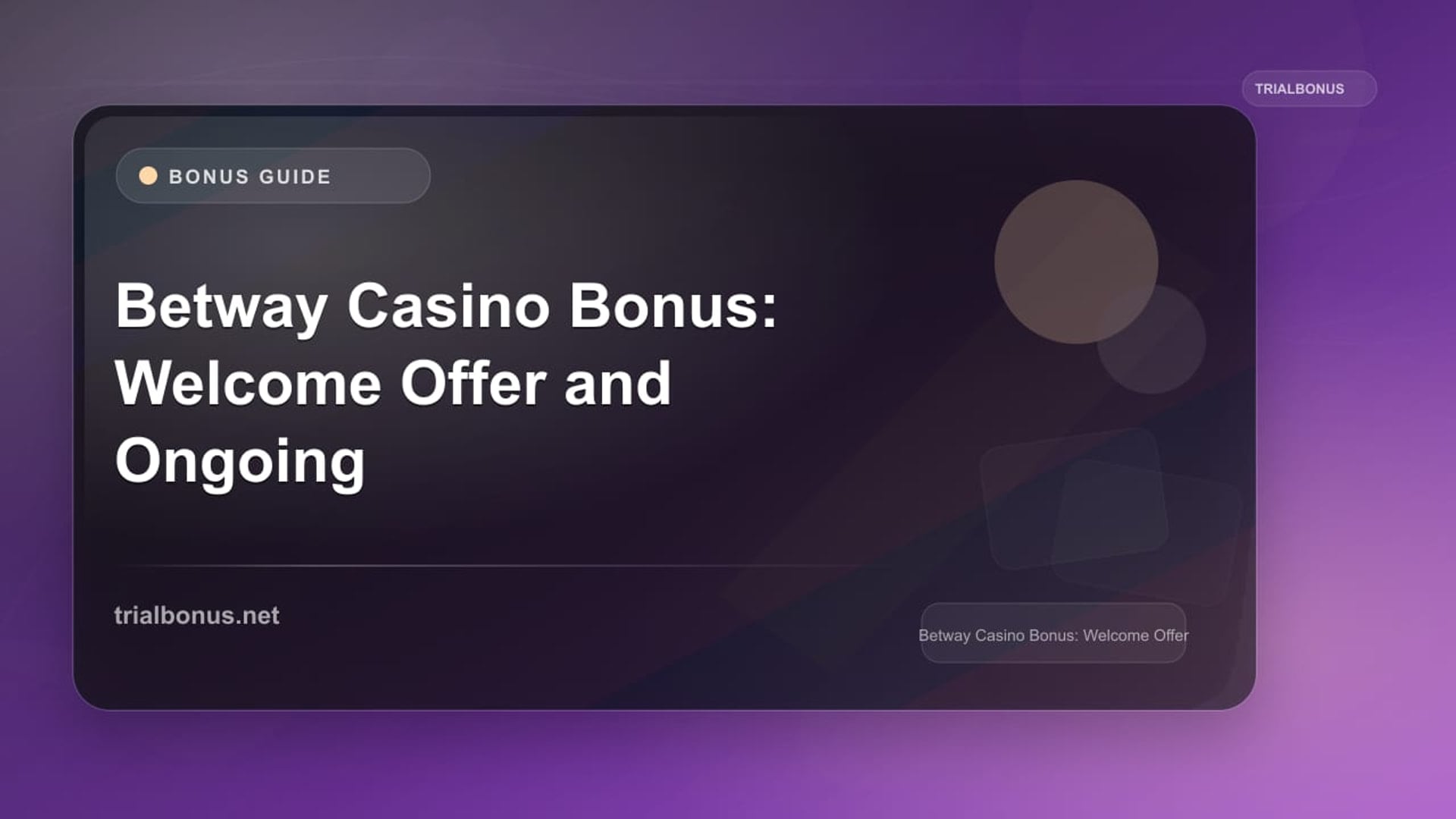 Betway Casino Bonus: UK Offer Terms Guide review