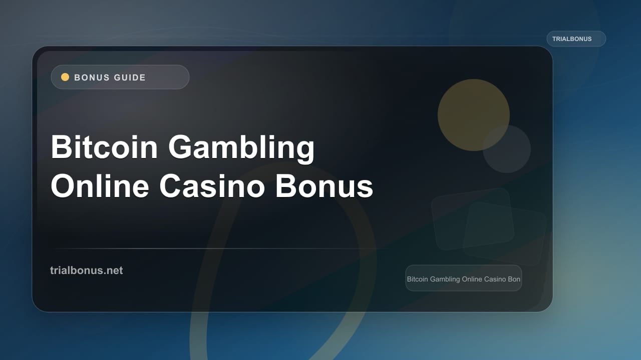 Bitcoin Gambling Online Casino Bonus review