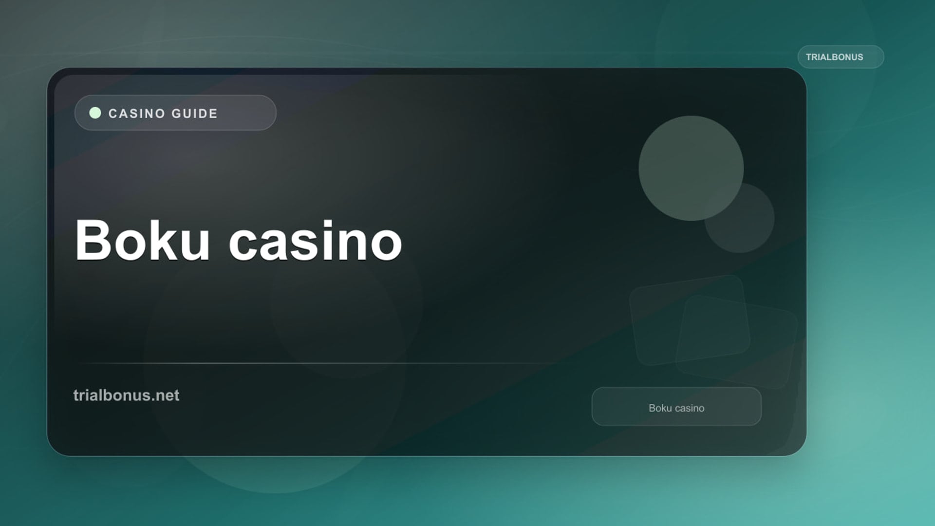 Boku casino UK Guide review