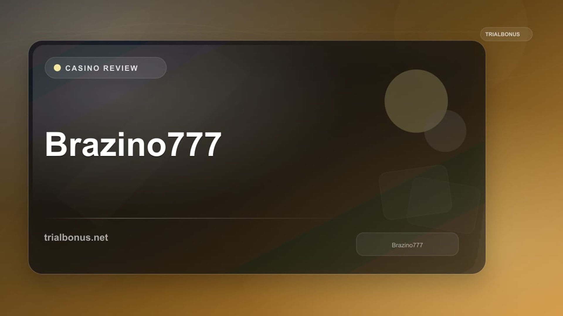 Brazino777 review