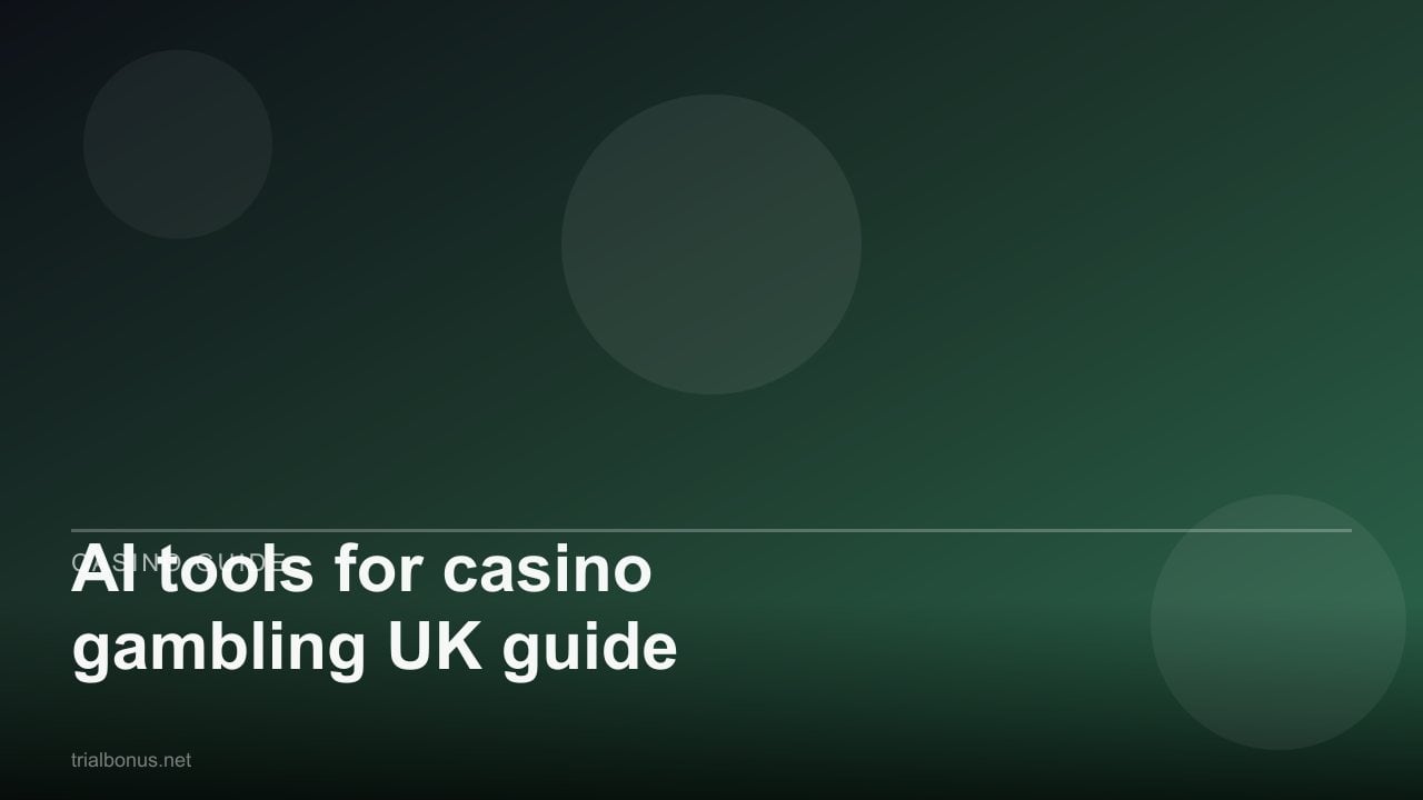 AI tools for casino gambling UK guide review
