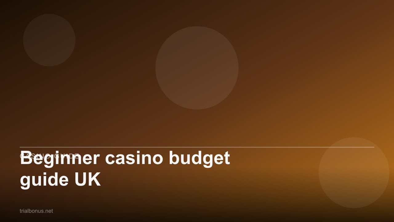 Beginner casino budget guide UK review
