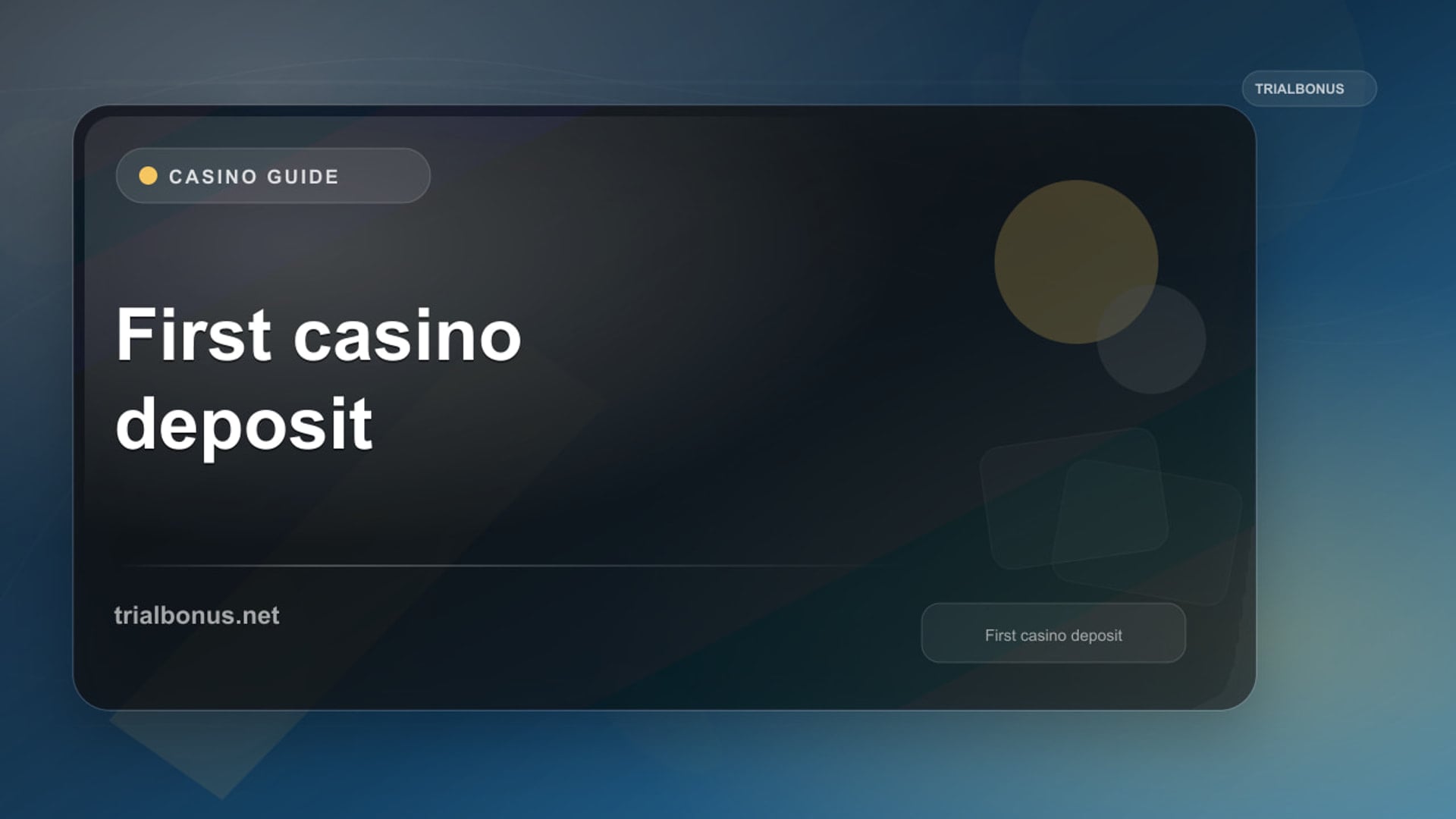 First Casino Deposit UK Guide: Checks Before Paying review