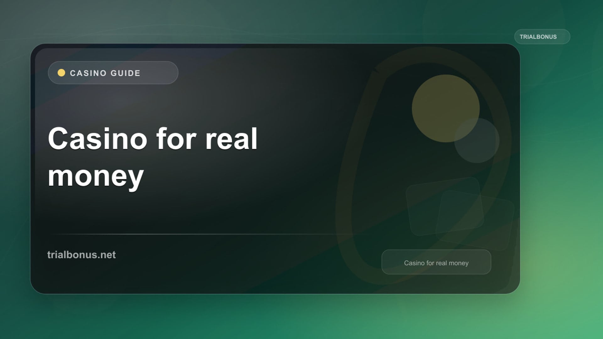 Casino for Real Money UK: Licence and Account Checks review