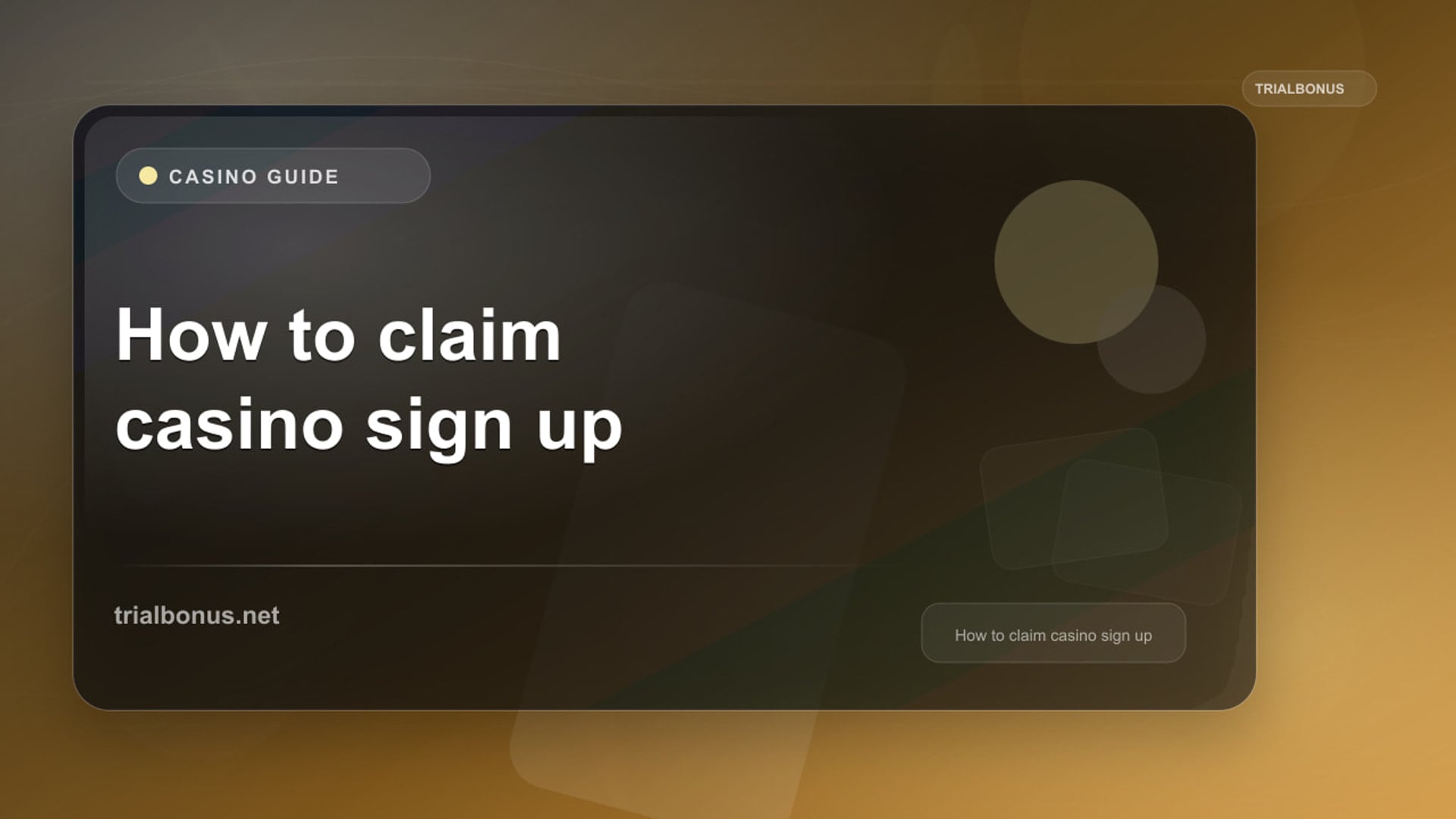 How to claim casino sign up bonus UK Guide review
