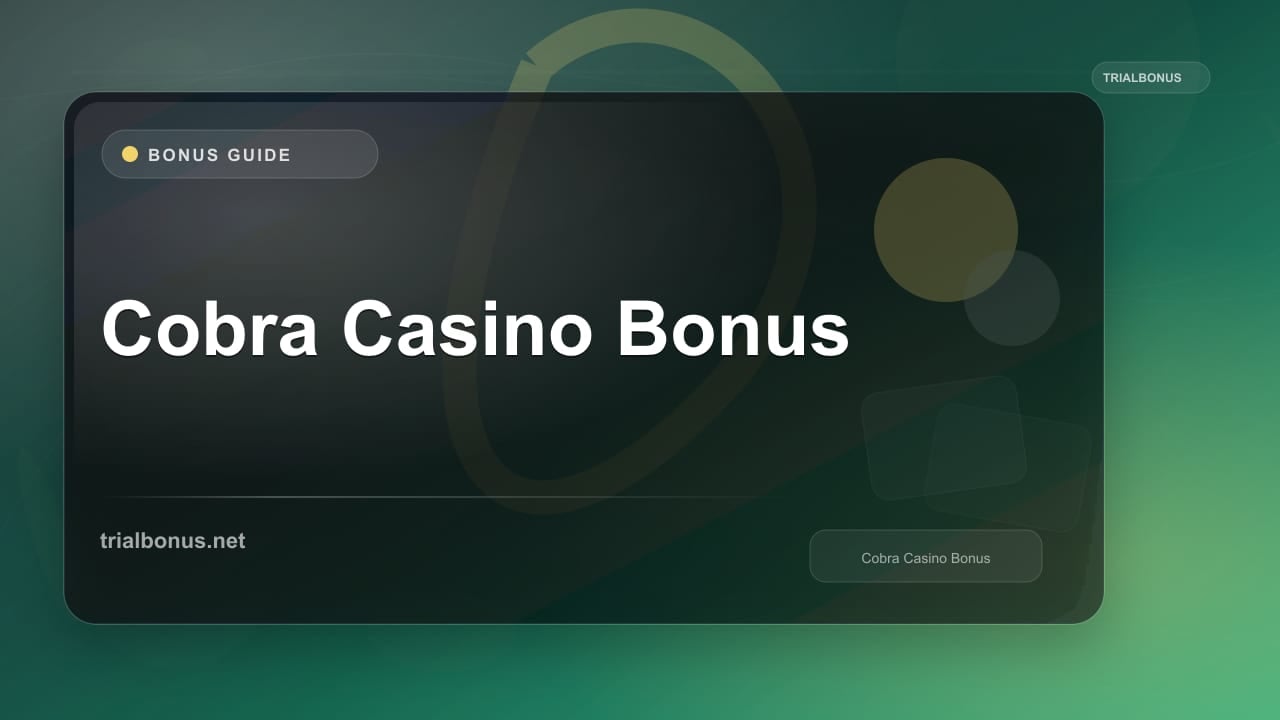 Cobra Casino Bonus review