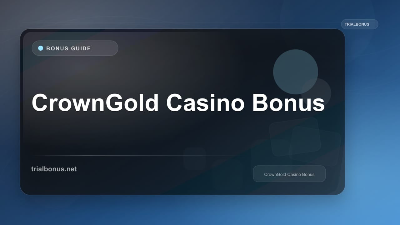 CrownGold Casino Bonus review