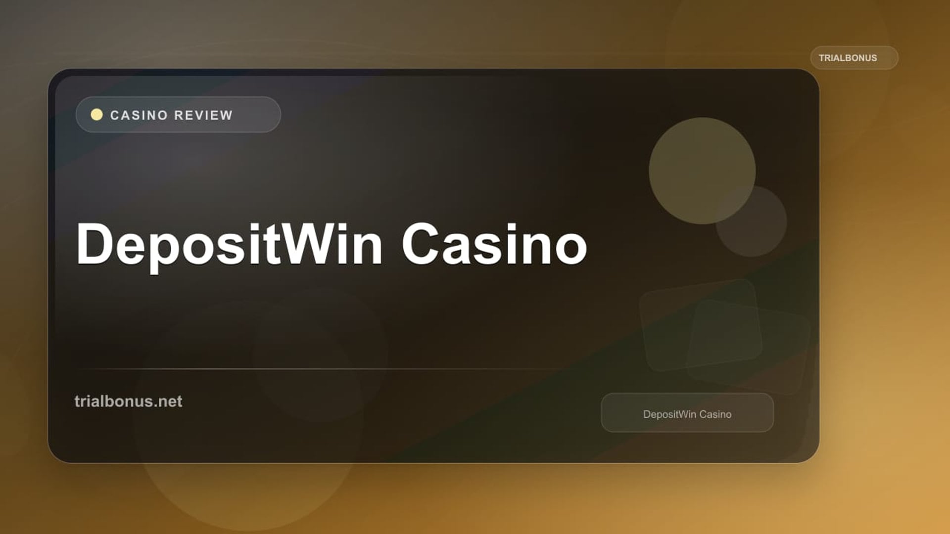 DepositWin Casino review
