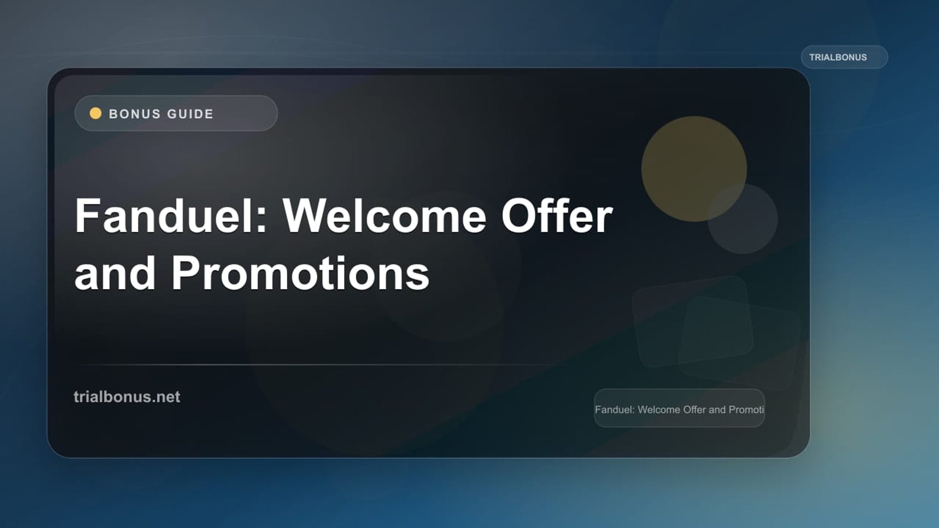 FanDuel Casino Bonus Guide: Terms to Check review