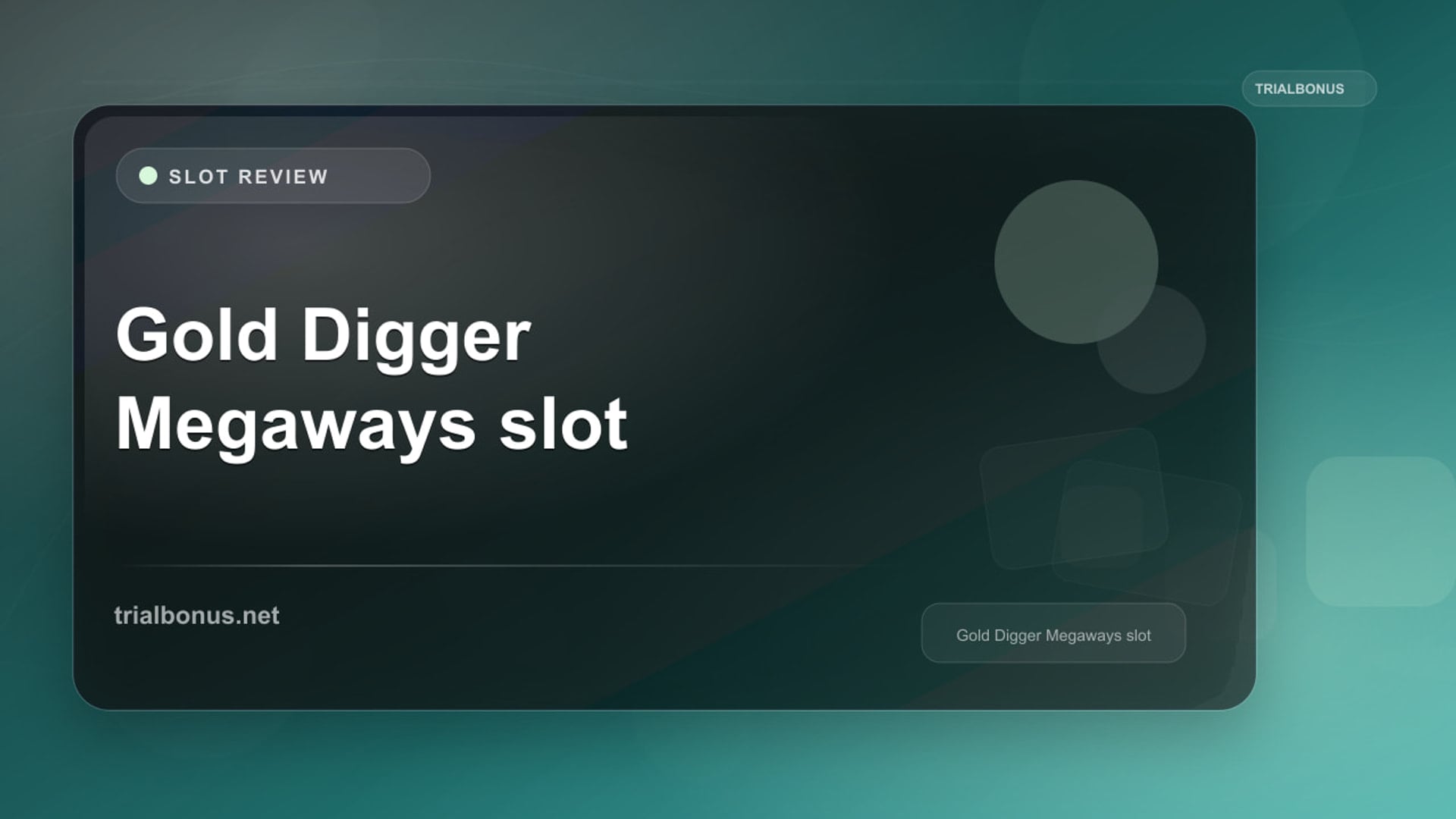Gold Digger Megaways Slot: What to Check Before Playing review