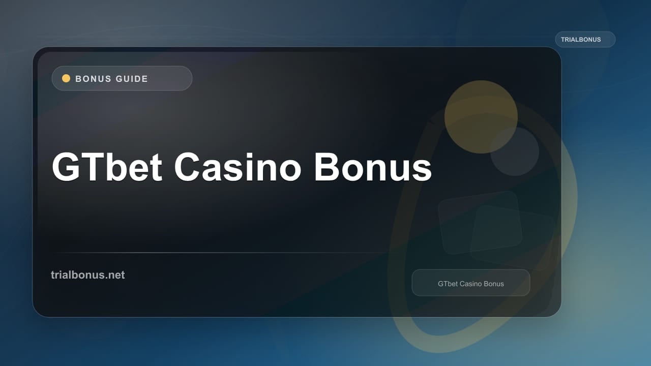 GTbet Casino Bonus review