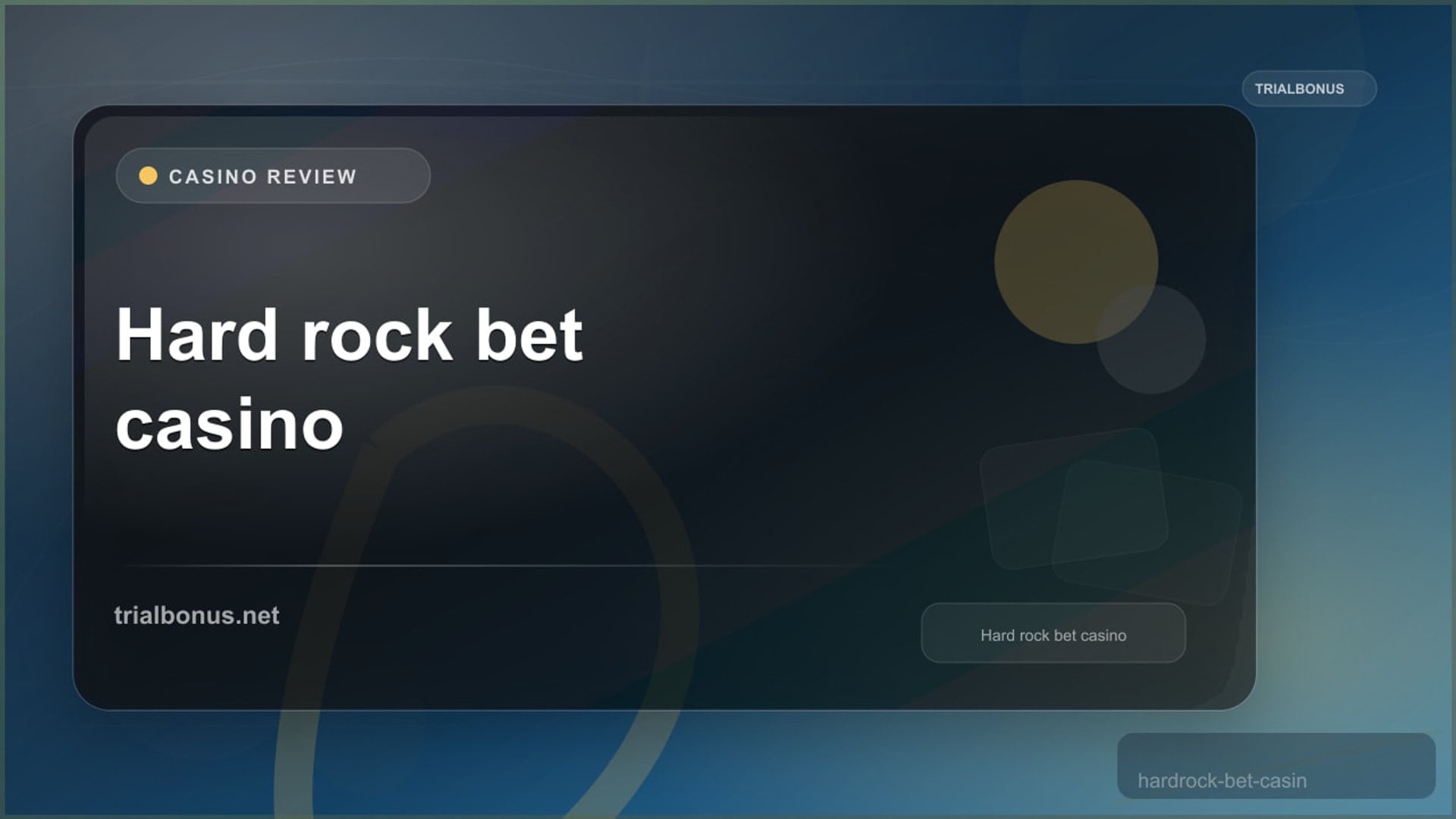Hard rock bet casino Review review