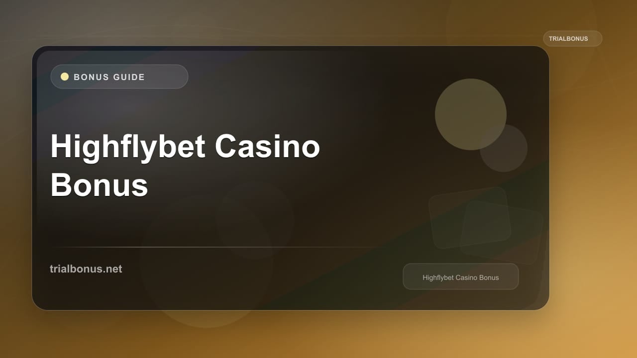 Highflybet Casino Bonus review