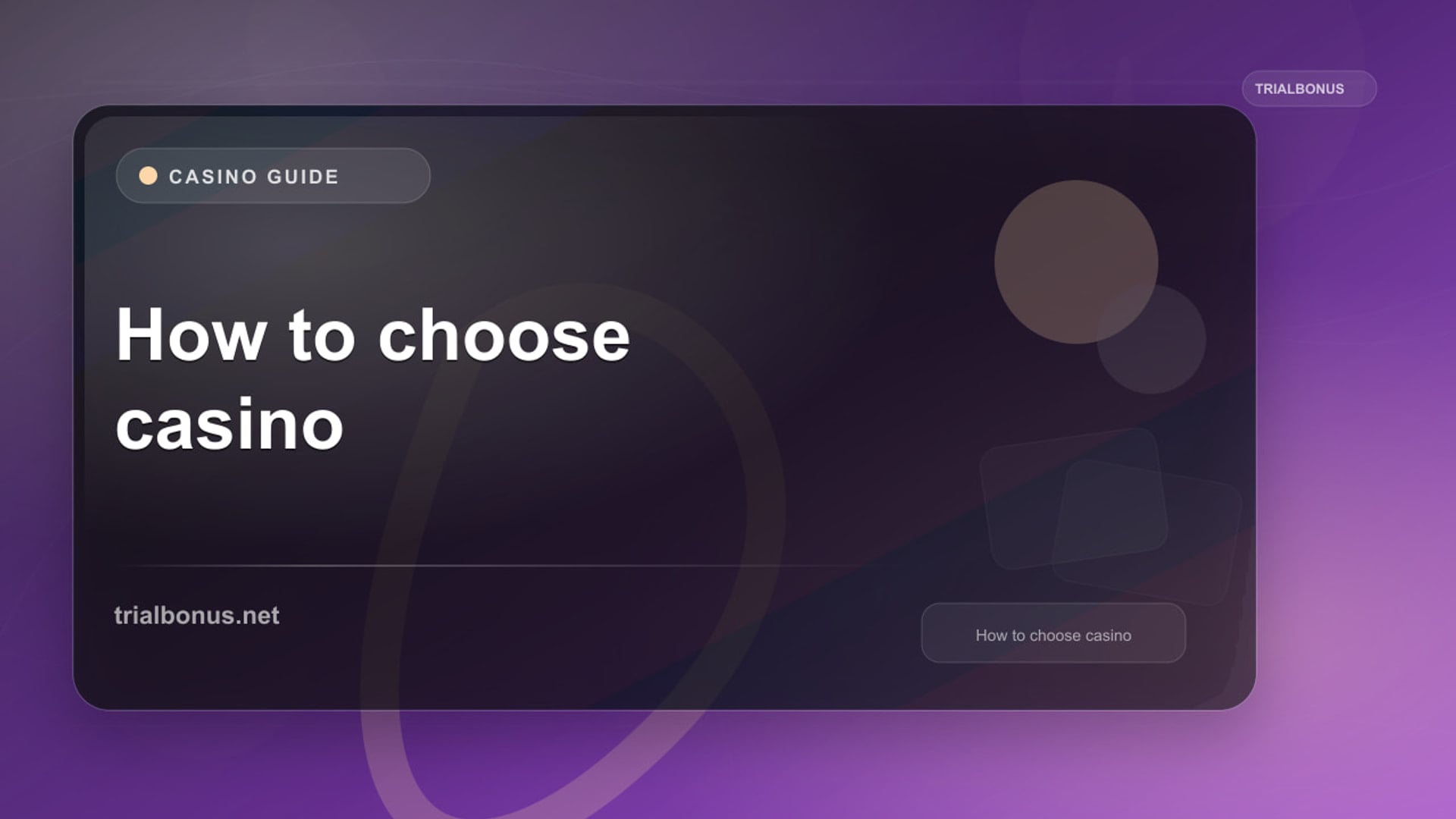 How to Choose an Online Casino in Great Britain review