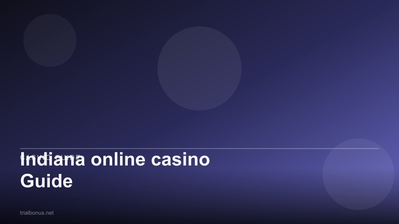 Indiana online casino Guide review