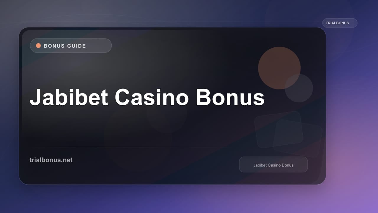 Jabibet Casino Bonus review