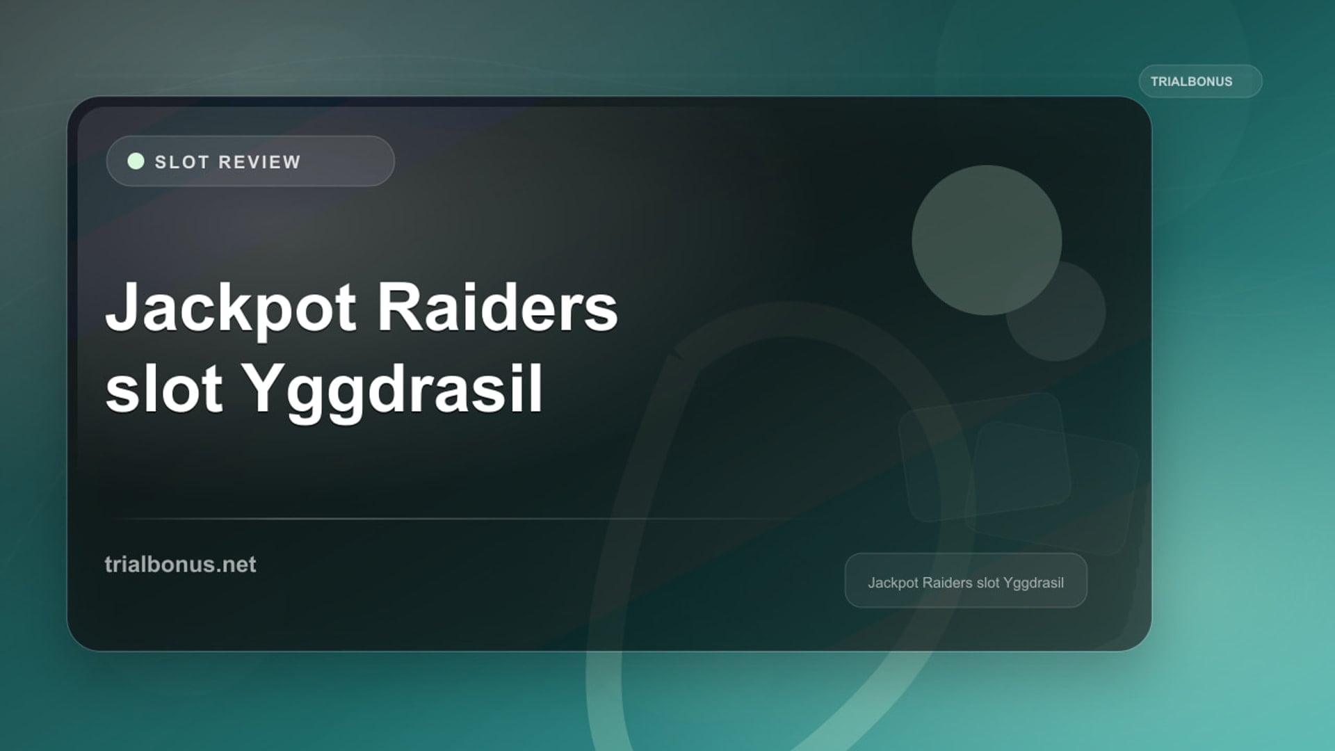 Jackpot Raiders Slot: What to Check Before Playing review