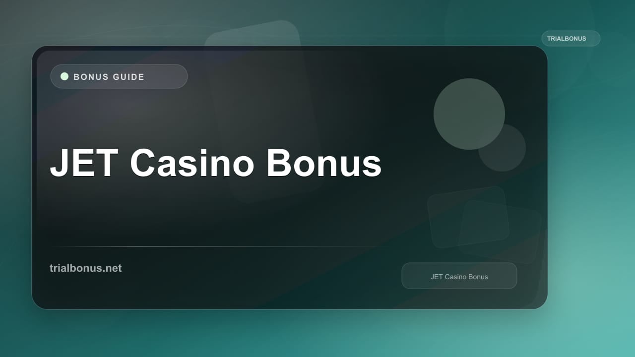 JET Casino Bonus review