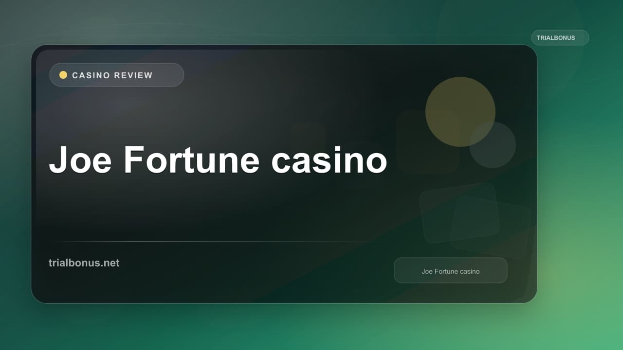 Joe Fortune casino review