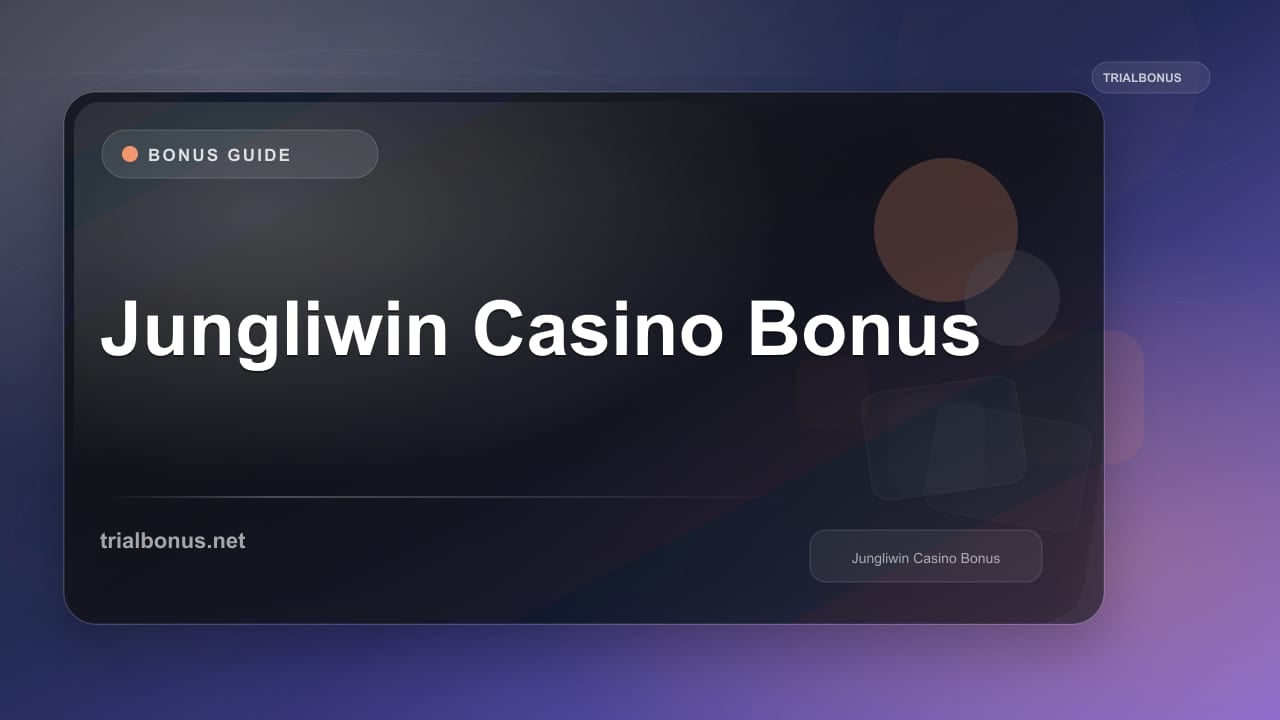 Jungliwin Casino Bonus review