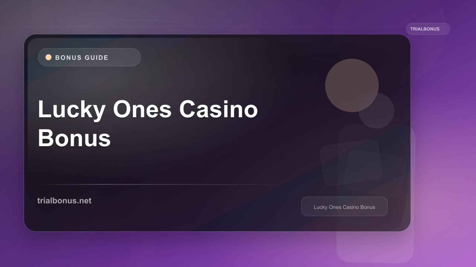 Lucky Ones Casino Bonus: 150% Offer Explained review