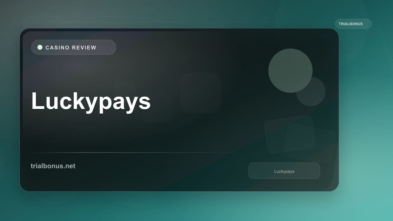 Luckypays review