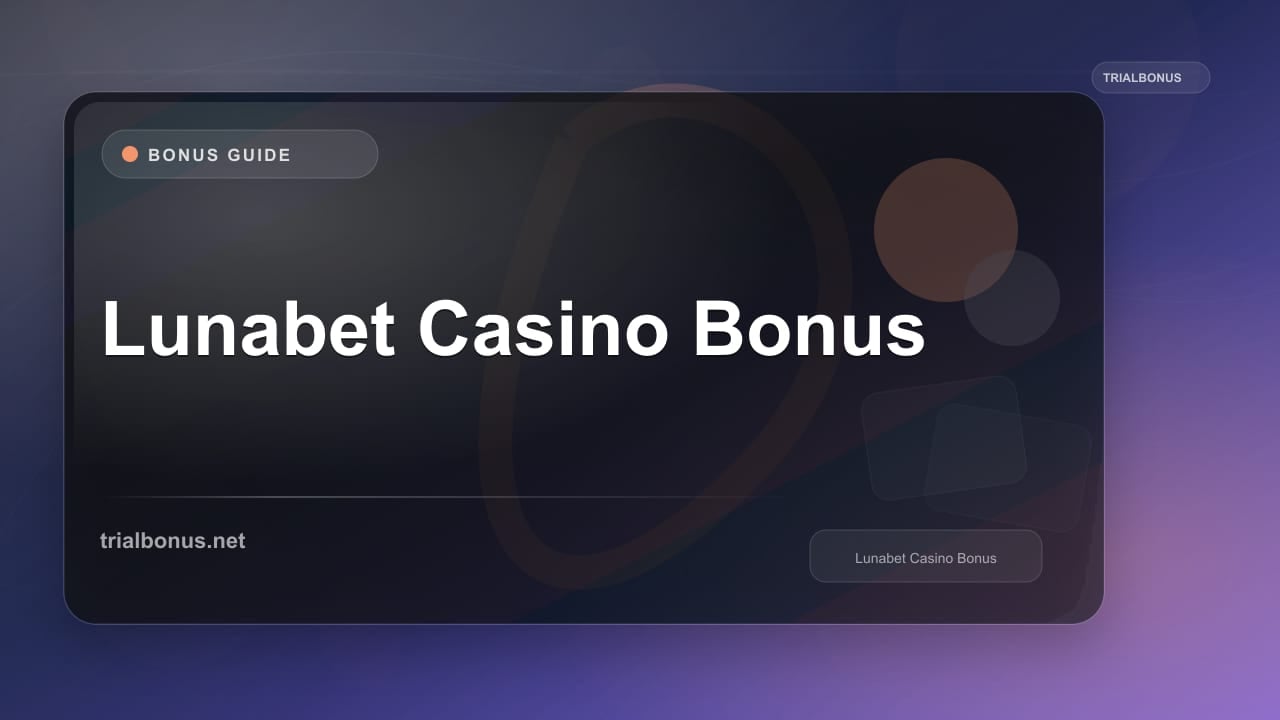 Lunabet Casino Bonus review