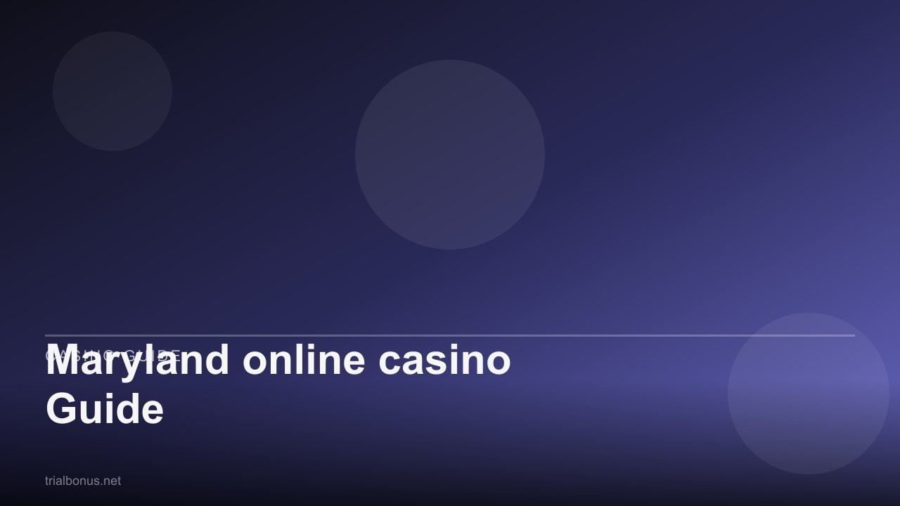 Maryland online casino Guide review