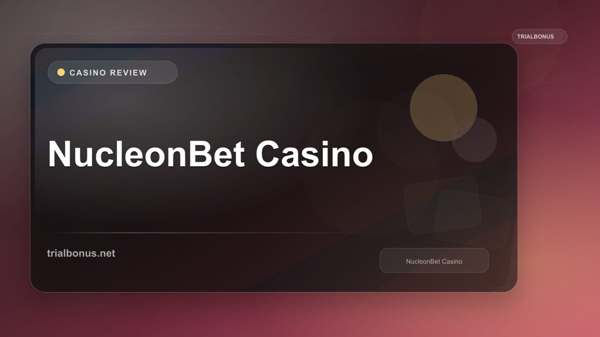 NucleonBet Casino review