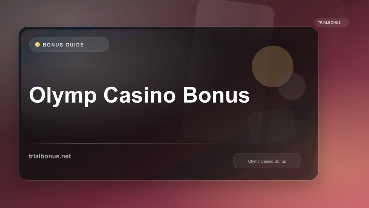 Olymp Casino Bonus review