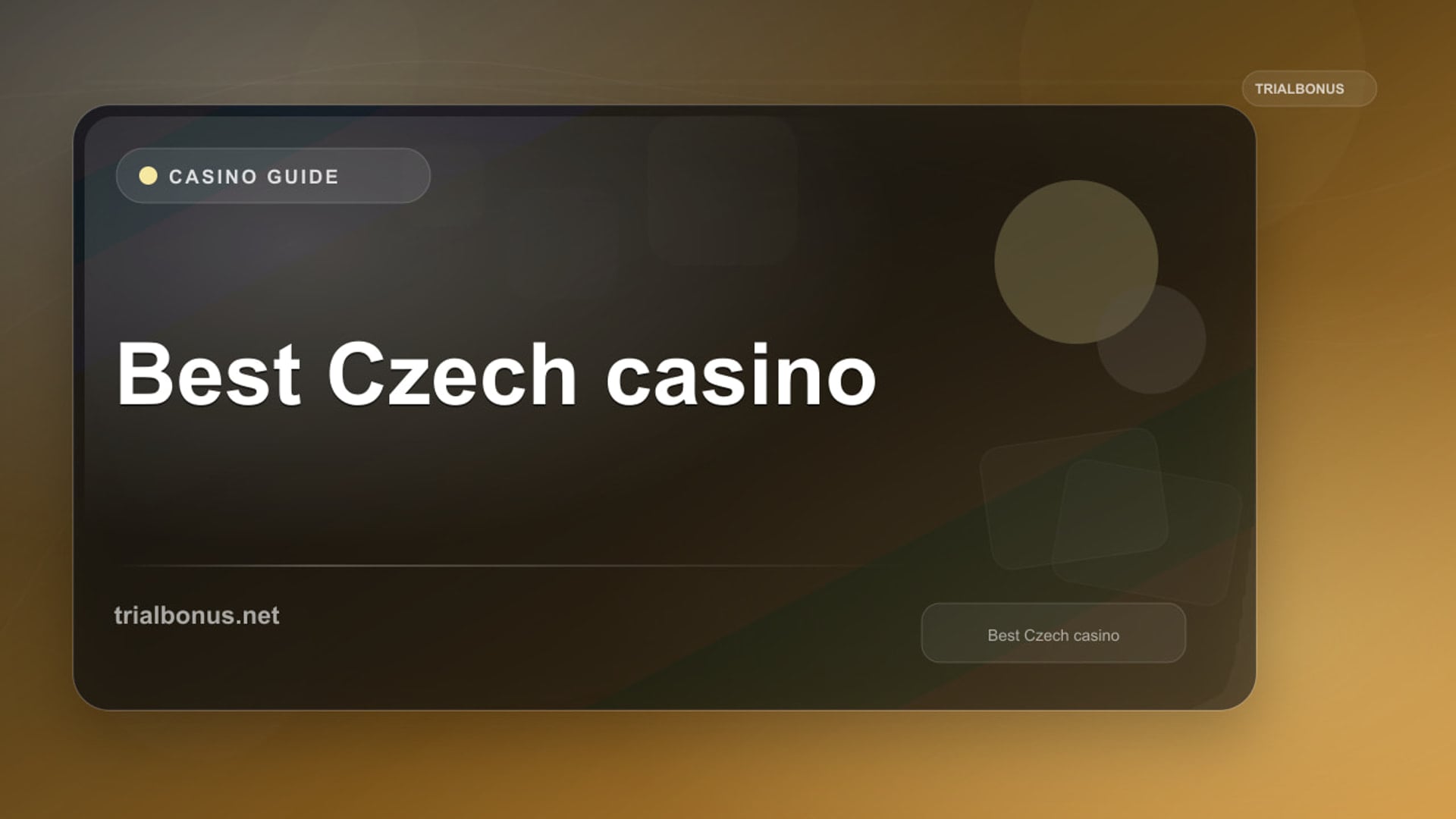 Best Czech Casino Online: Evidence-Based Selection Guide review