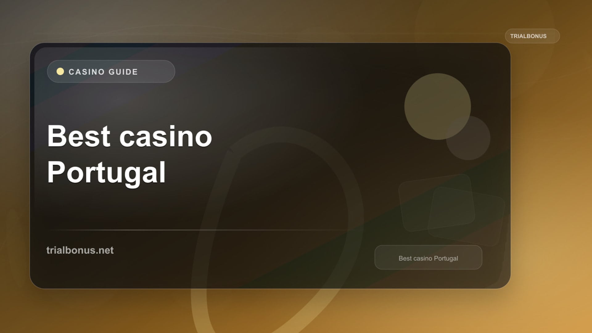Best online casino Portugal Guide review