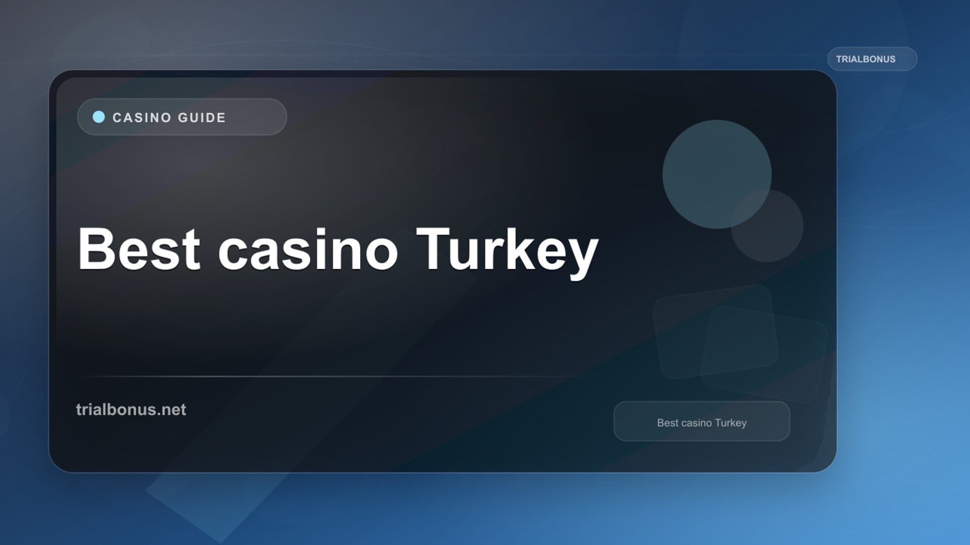 Best online casino Turkey review