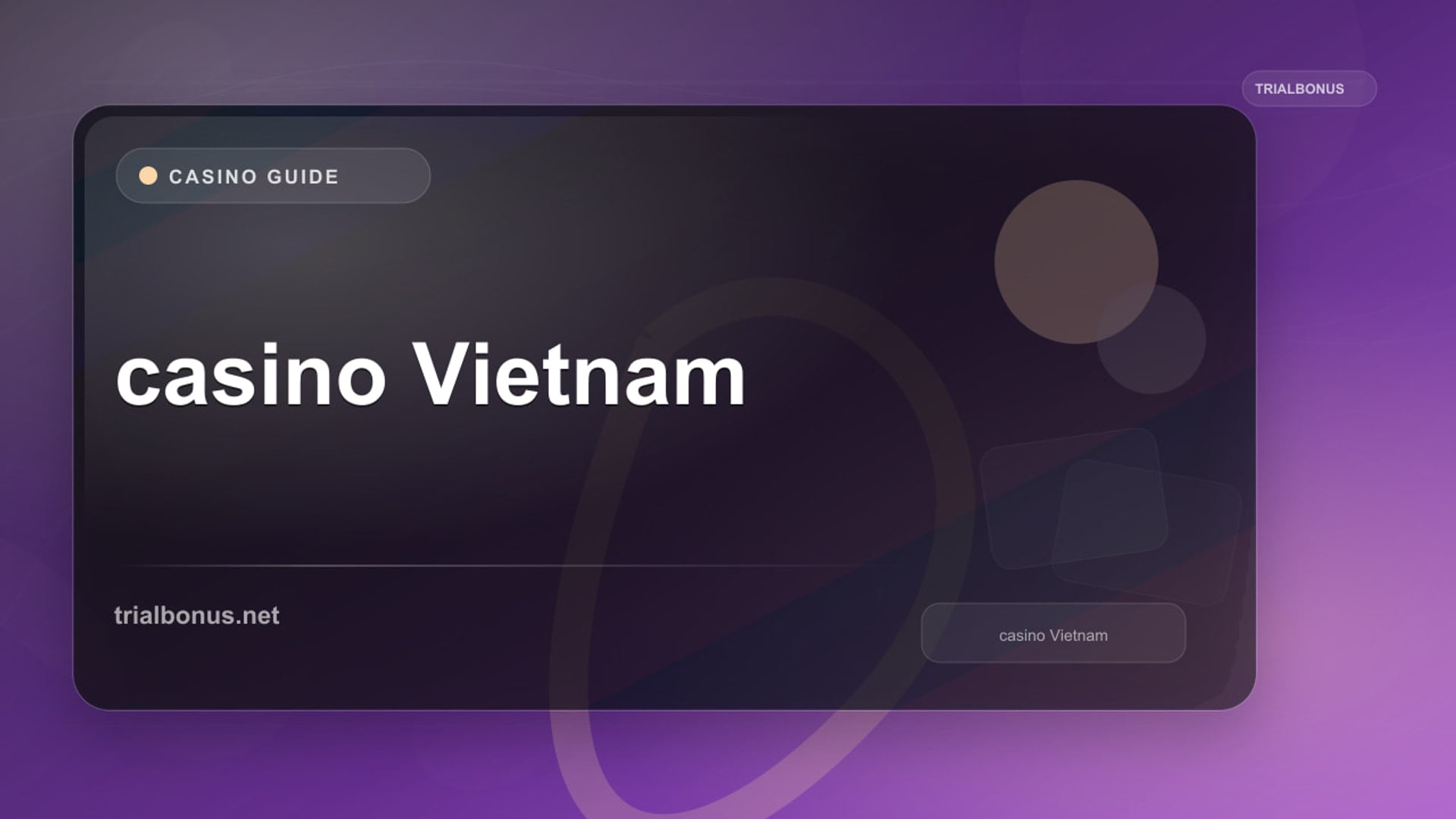 Online casino Vietnam Guide review